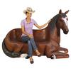 Design Toscano Saddle-Up Horse Bench Sculpture NE130004